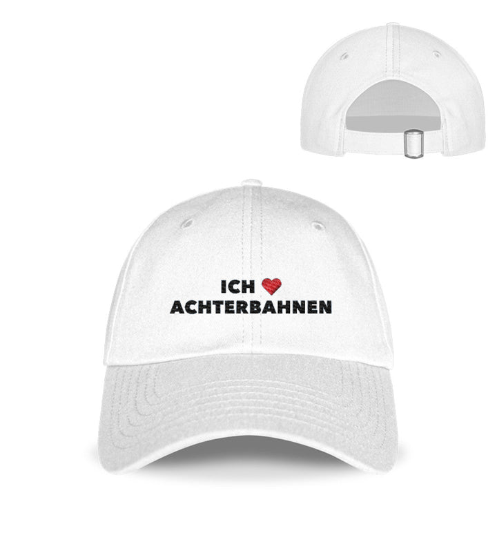 ICH LIEBE ACHTERBAHNEN Baseball Cap