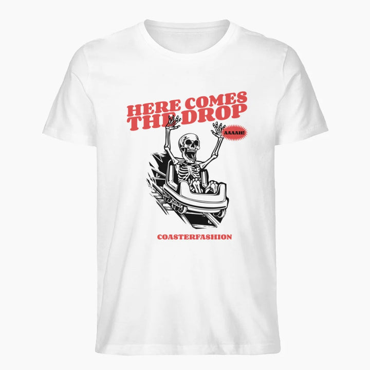 HERE COMES THE DROP T-Shirt - Men's Organic Shirt