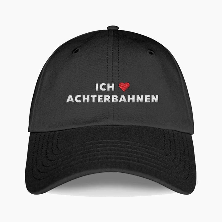 ICH LIEBE ACHTERBAHNEN Baseball Cap