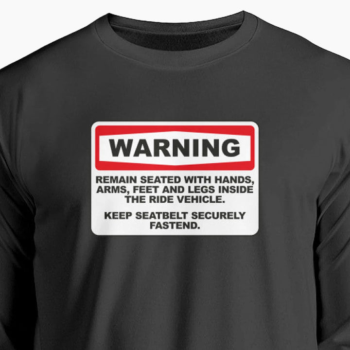 ROLLERCOASTER WARNING - Unisex sweater